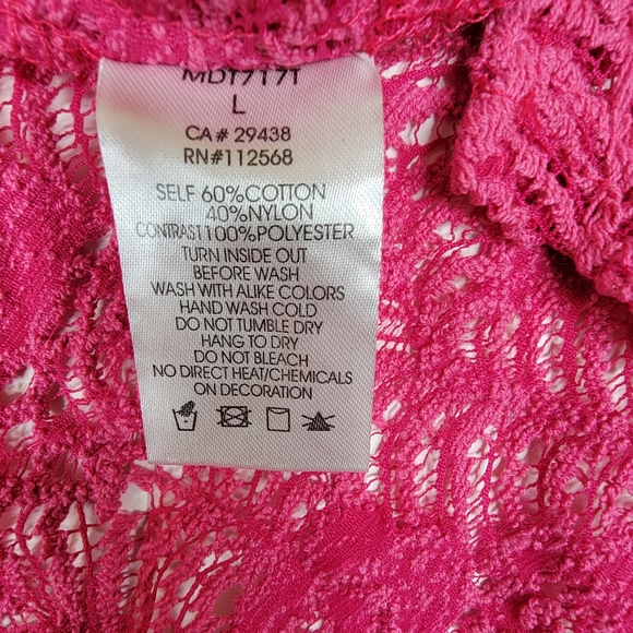 Miss Me Lace Top Size Large - NWT - Picture 8 of 10